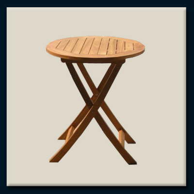 ROUND TABLE (Drinks Table)(Eucalyptus Cladocalyx)