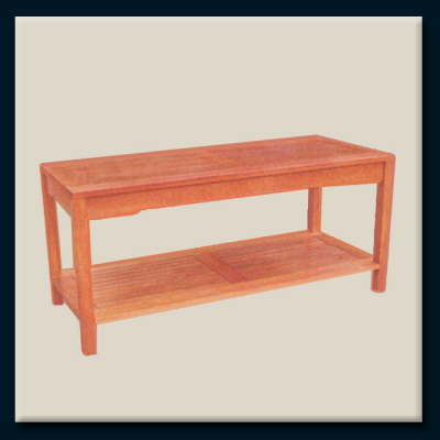 RECTANGULAR COFFEE TABLE(Eucalyptus Camaldulensis)